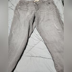 Old glory women's size 20 grey disressed jeans